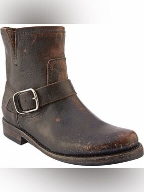 Frye Veronica Booties Distressed Leather Boot